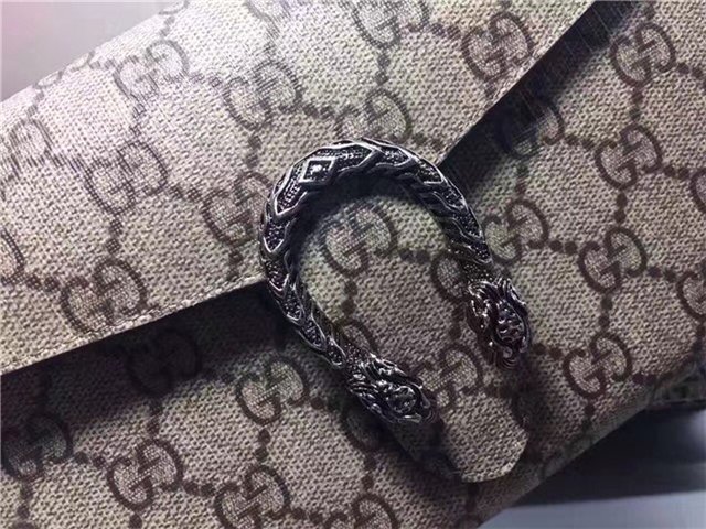 Gucci Dionysus GG Supreme Chain Wallet (Varied Colors)
