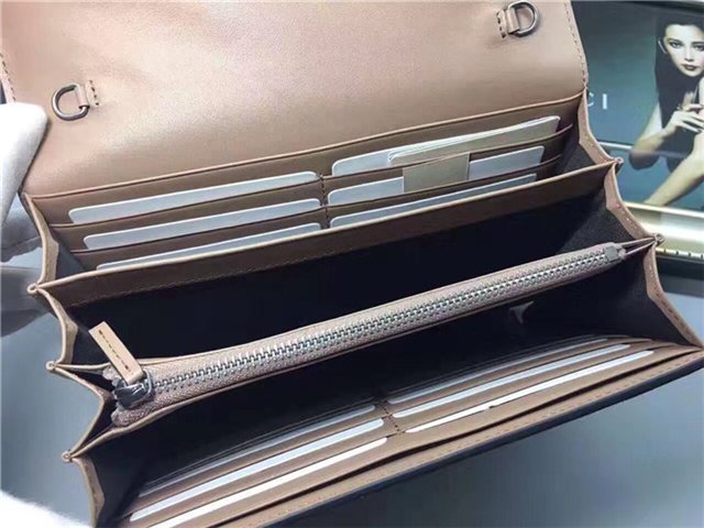 Gucci Dionysus GG Supreme Chain Wallet (Varied Colors)
