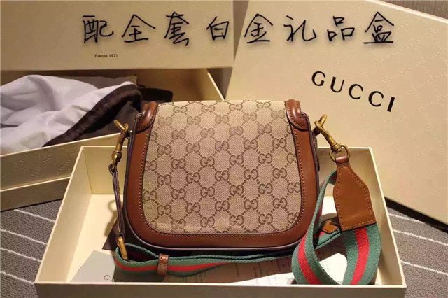 Gucci Small Lady Web Original GG Shoulder Bag (Varied Colors)