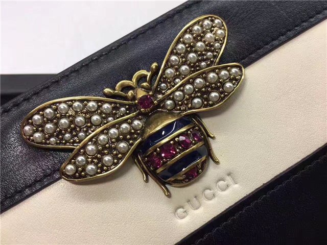 Gucci Queen Margaret Leather Zip Around Wallet (Varied Colors)