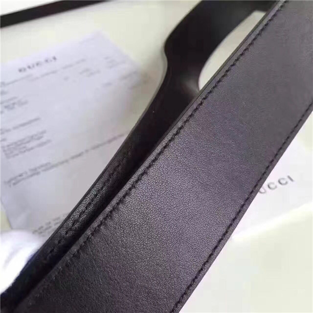 Gucci Leather Belt with Double G Buckle (Varied Colors)