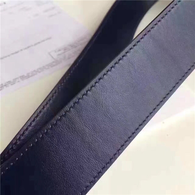Gucci Leather Belt with Double G Buckle (Varied Colors)