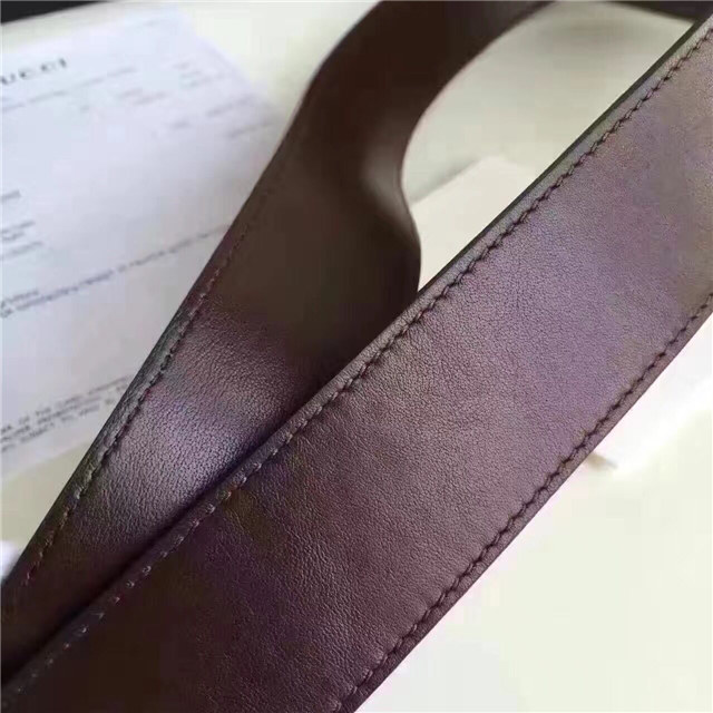 Gucci Leather Belt with Double G Buckle (Varied Colors)