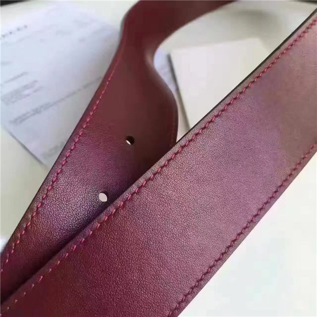 Gucci Leather Belt with Double G Buckle (Varied Colors)