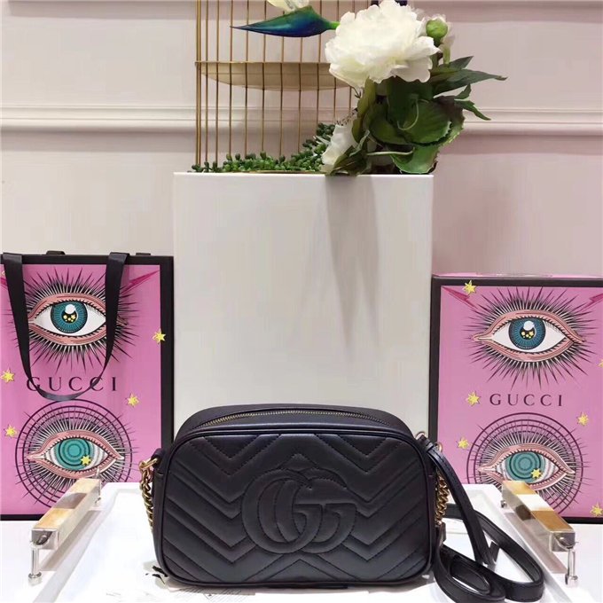 Gucci GG Marmont Matelasse Shoulder Bag (Varied Colors)