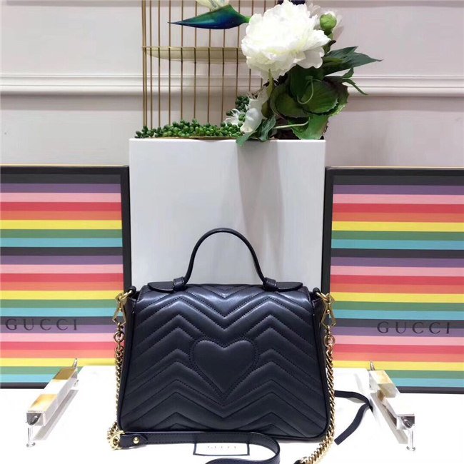 Gucci GG Marmont Small Top Handle Bag (Varied Colors)