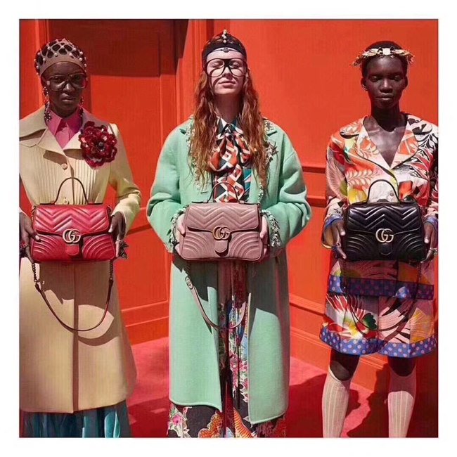 Gucci GG Marmont Small Top Handle Bag (Varied Colors)