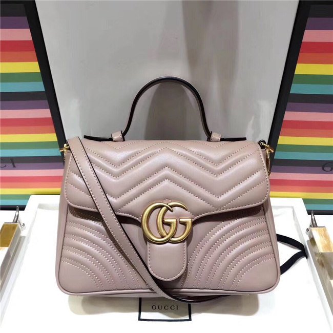 Gucci GG Marmont Small Top Handle Bag (Varied Colors)