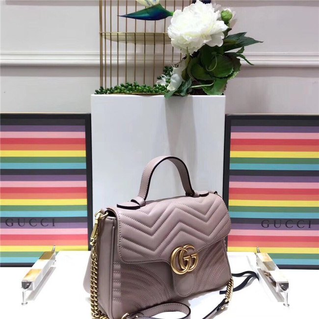 Gucci GG Marmont Small Top Handle Bag (Varied Colors)