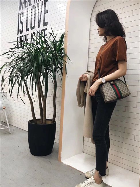 Gucci Ophidia GG Supreme Small Shoulder Bag
