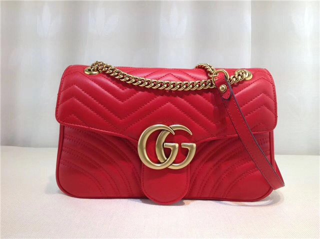 Gucci GG Marmont Matelasse Large Shoulder Bag (Varied Colors)