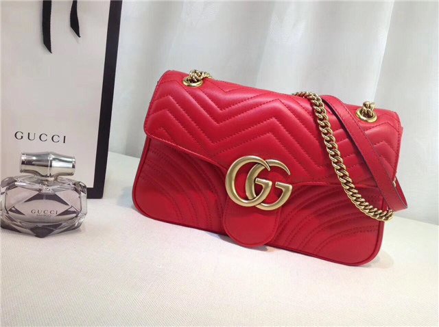 Gucci GG Marmont Matelasse Large Shoulder Bag (Varied Colors)