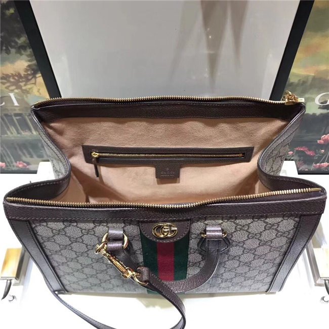 Gucci Ophidia GG Medium Top Handle Bag