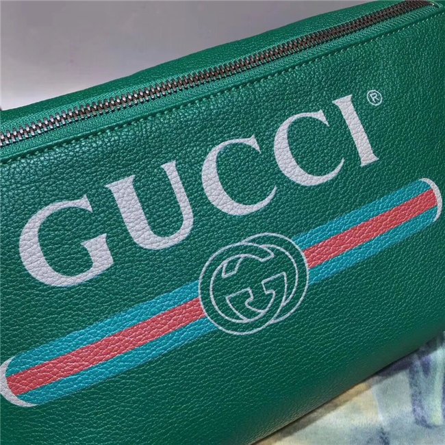 Gucci Print Leather Belt Bag (Varied Colors)