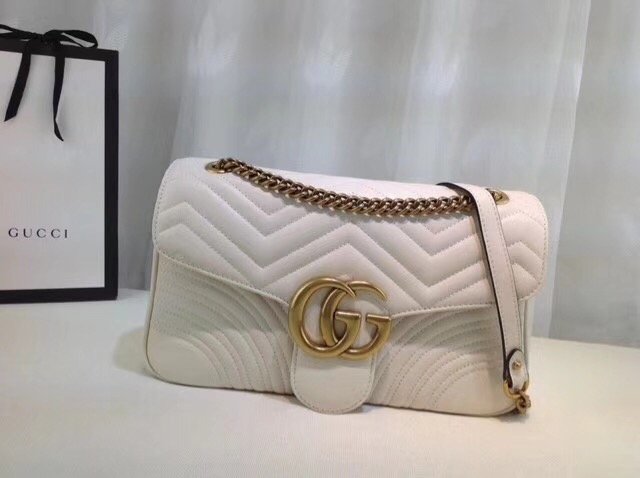 Gucci GG Marmont Matelasse Large Shoulder Bag (Varied Colors)