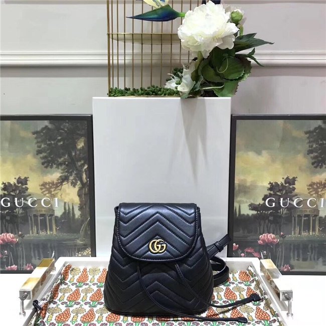 Gucci GG Marmont Matelasse Backpack (Varied Colors)
