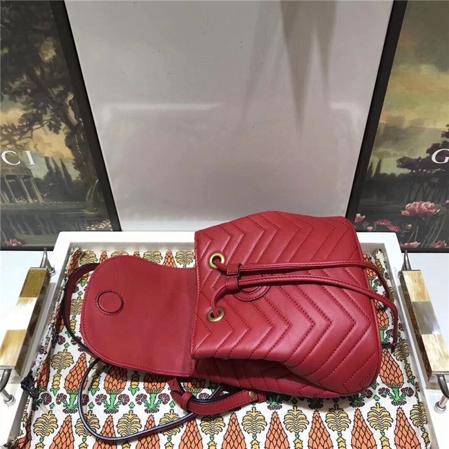Gucci GG Marmont Matelasse Backpack (Varied Colors)