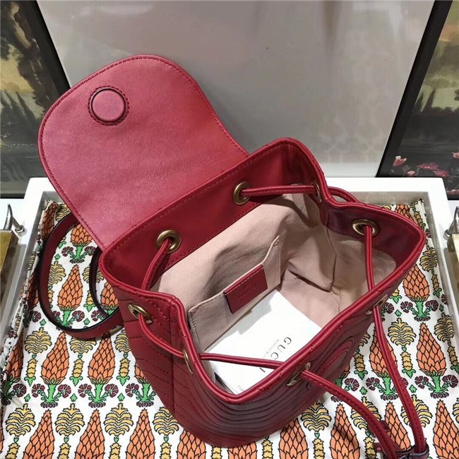 Gucci GG Marmont Matelasse Backpack (Varied Colors)