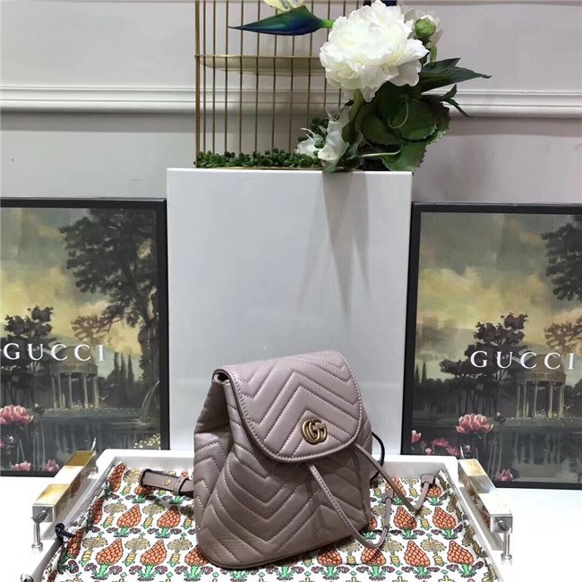 Gucci GG Marmont Matelasse Backpack (Varied Colors)