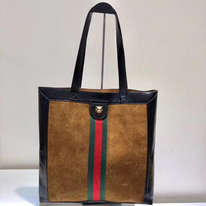Gucci Ophidia Suede Large Tote