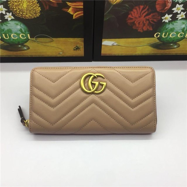 Gucci GG Marmont Zip Around Wallet (Varied Colors)