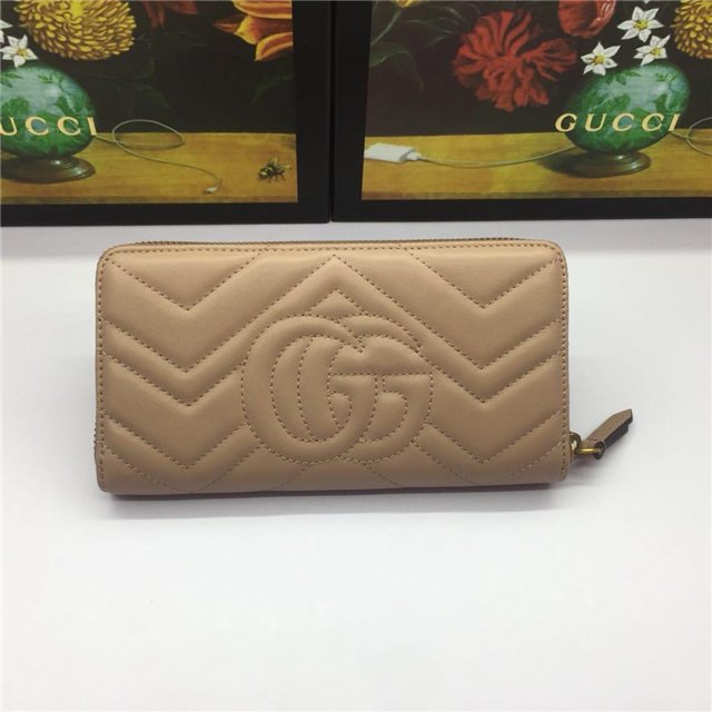 Gucci GG Marmont Zip Around Wallet (Varied Colors)