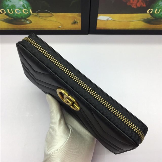 Gucci GG Marmont Zip Around Wallet (Varied Colors)