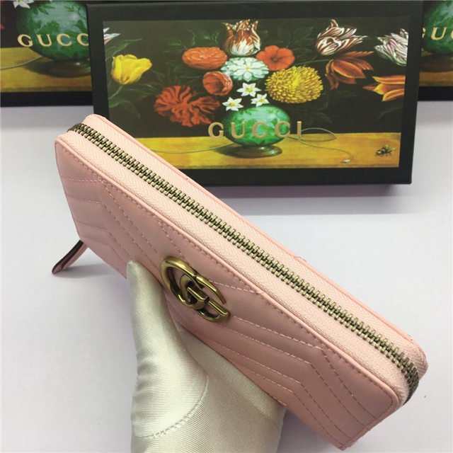 Gucci GG Marmont Zip Around Wallet (Varied Colors)