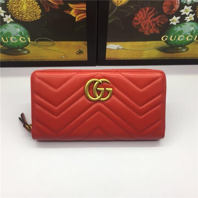Gucci GG Marmont Zip Around Wallet (Varied Colors)