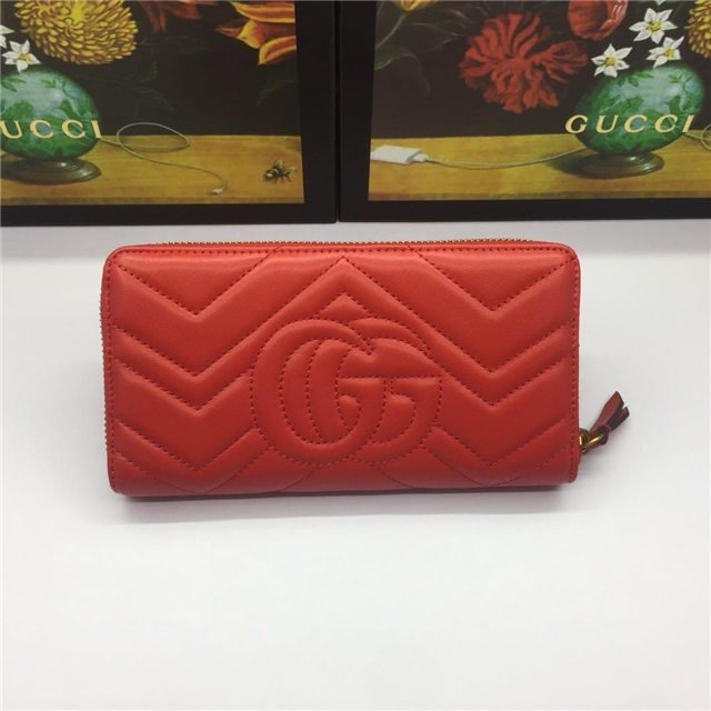 Gucci GG Marmont Zip Around Wallet (Varied Colors)