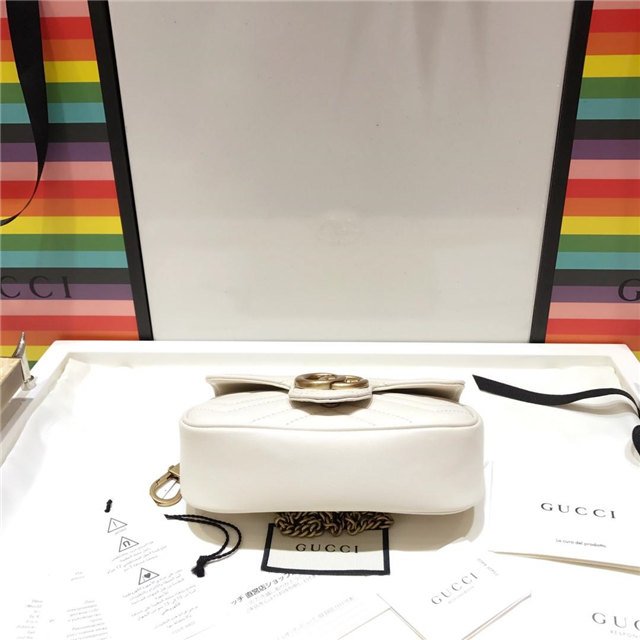 Gucci GG Marmont Matelasse Leather Super Mini Bag (Varied Colors)