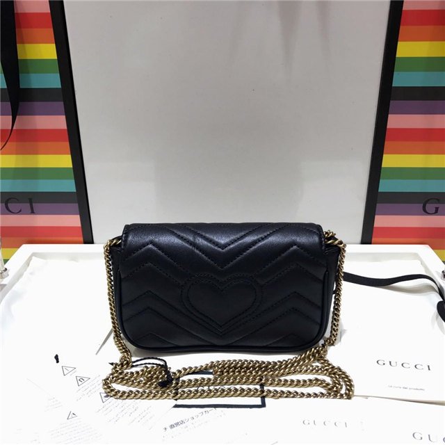 Gucci GG Marmont Matelasse Leather Super Mini Bag (Varied Colors)