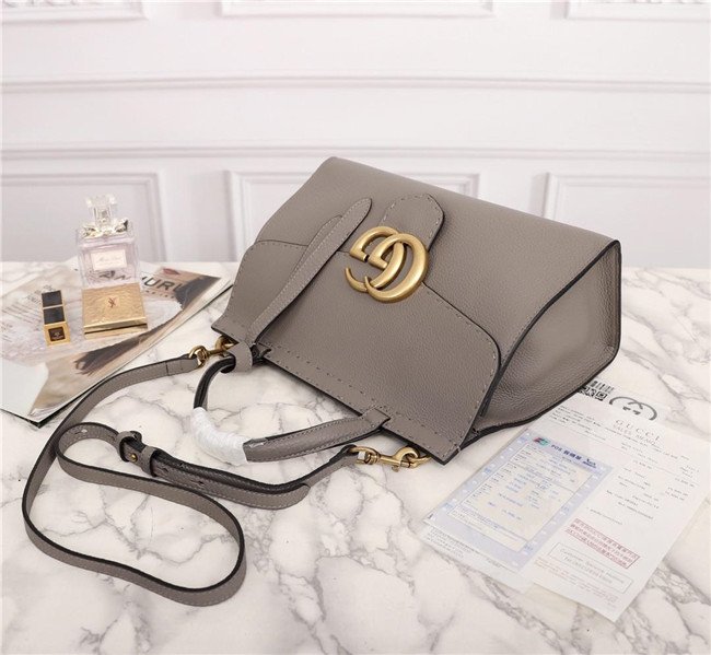 Gucci GG Marmont Leather Top Handle Bag (Varied Colors)