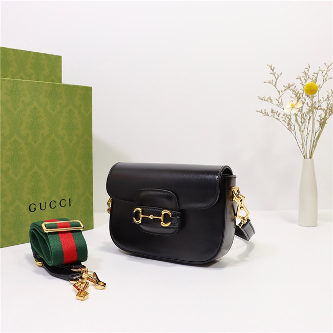 Gucci Horsebit 1955 Mini Bag Leather 658574 (Varied Colors) - Image 11