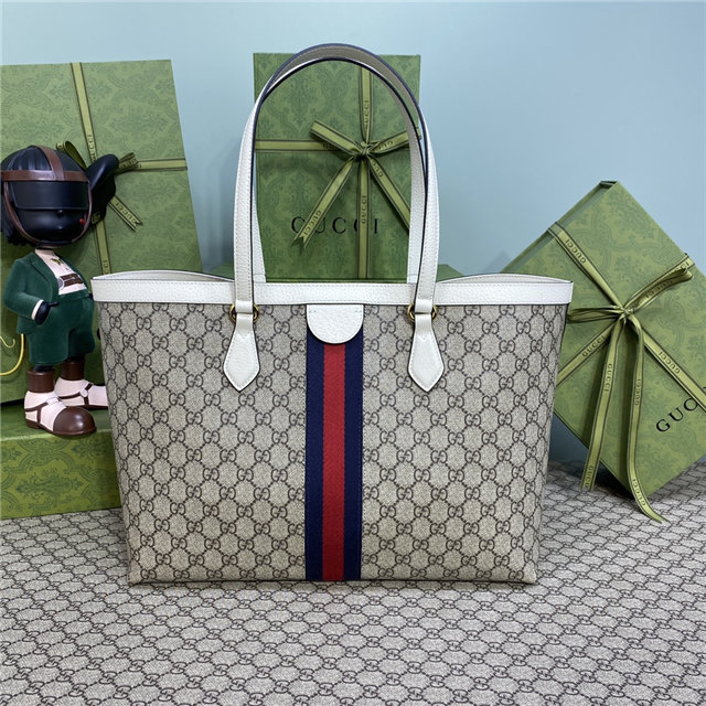Gucci Ophidia Medium Tote With Web (Varied Colors) - Image 30