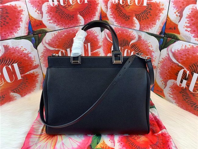 Gucci Zumi Grainy Leather Medium Top Handle Bag (Varied Colors) - Image 2