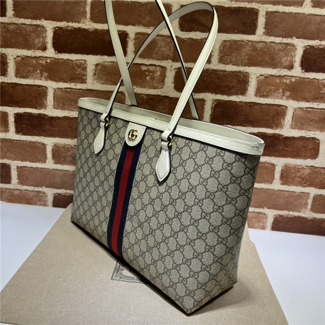 Gucci Ophidia Medium Tote With Web (Varied Colors) - Image 47