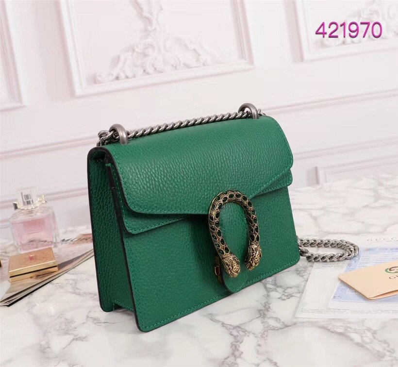 Gucci Dionysus GG Supreme mini bag Green - Image 2