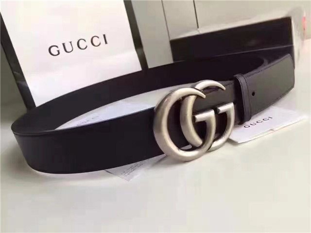 Gucci Wide Leather Belt with Double G Buckle (Varied Colors) 2015 Re-Edition - Image 102