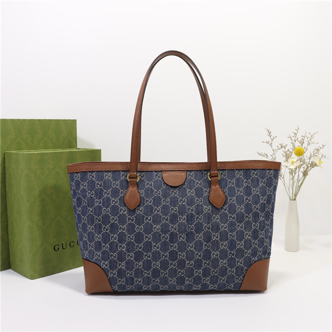 Gucci Ophidia Medium Tote With Web (Varied Colors) - Image 3