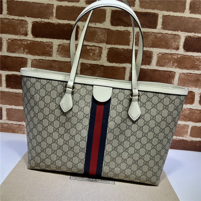 Gucci Ophidia Medium Tote With Web (Varied Colors) - Image 48