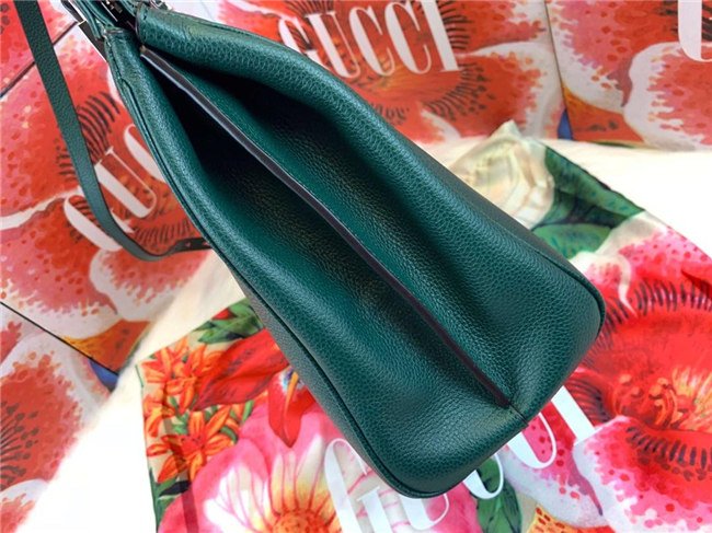 Gucci Zumi Grainy Leather Medium Top Handle Bag (Varied Colors) - Image 22