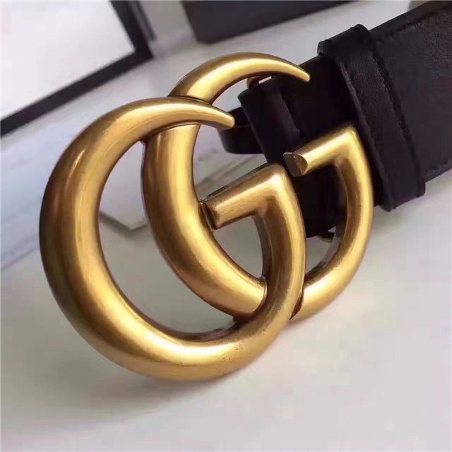 Gucci Wide Leather Belt with Double G Buckle (Varied Colors) 2015 Re-Edition - Image 94