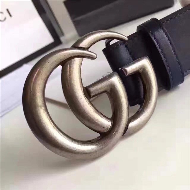 Gucci Wide Leather Belt with Double G Buckle (Varied Colors) 2015 Re-Edition - Image 121