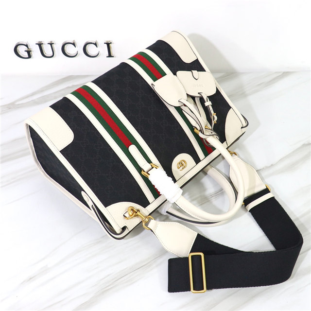Gucci Medium Canvas Top Handle Bag (Varied Colors) - Image 13