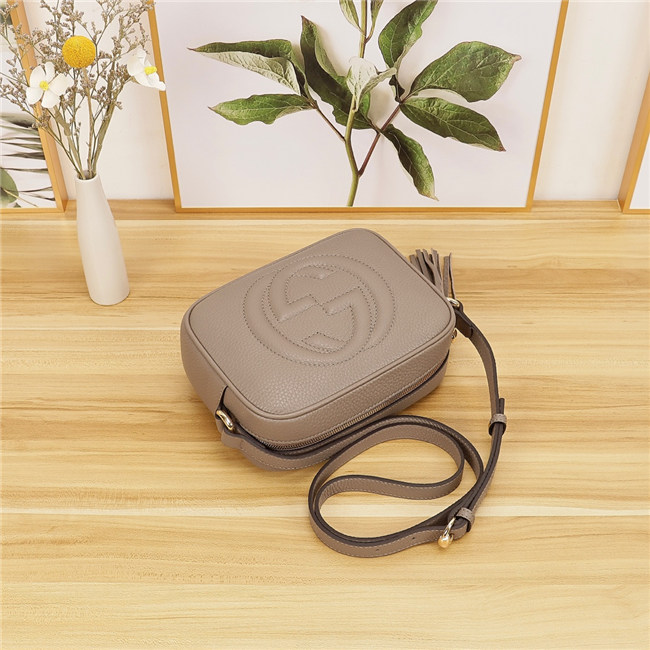 Gucci Soho leather disco bag Grey 4
