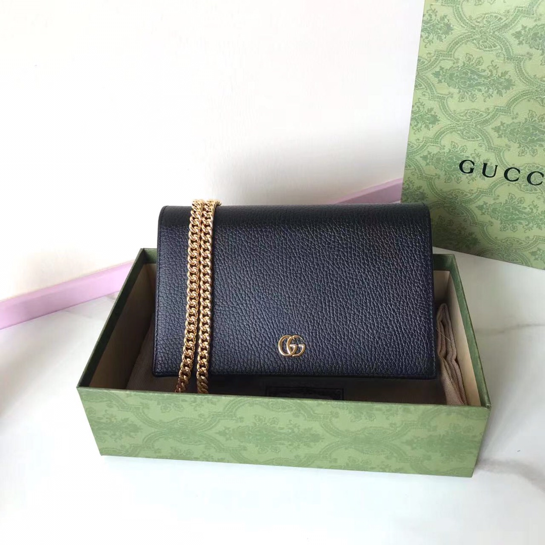 Gucci GG Marmont Chain Wallet (Varied Colors) - Image 27