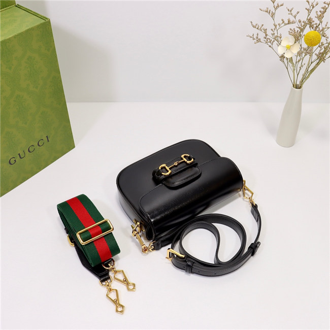 Gucci Horsebit 1955 Mini Bag Leather 658574 (Varied Colors) - Image 14