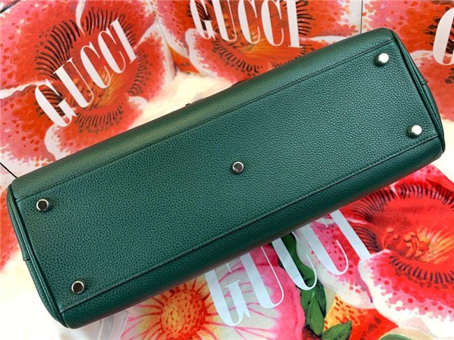 Gucci Zumi Grainy Leather Medium Top Handle Bag (Varied Colors) - Image 23