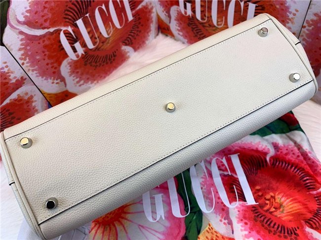 Gucci Zumi Grainy Leather Medium Top Handle Bag (Varied Colors) - Image 32